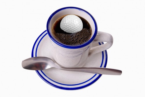 coffee golf wine sweatshirt